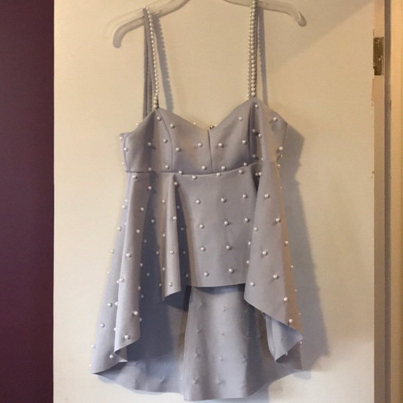 Asos tall pearl embellished cami top - Picture 4 of 11